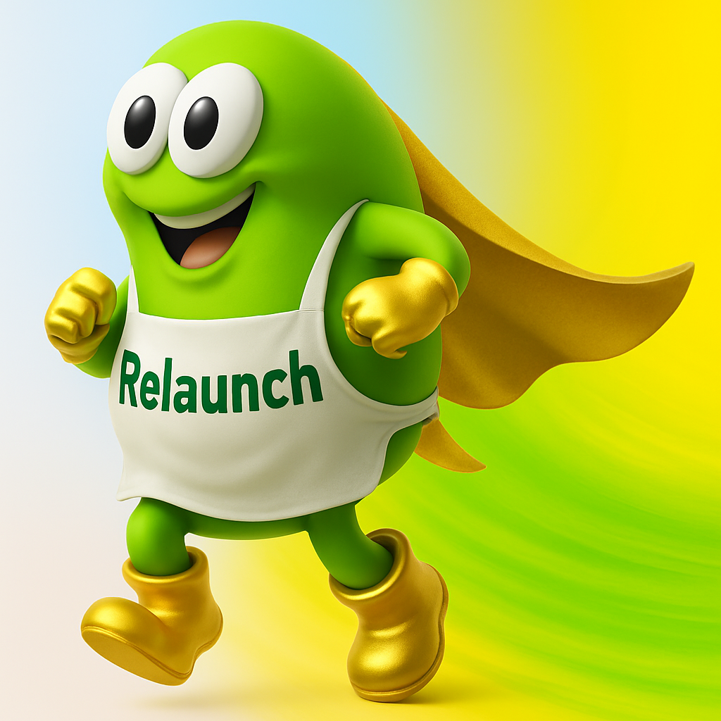 Relaunch character from Sonic Drive-In mascot.